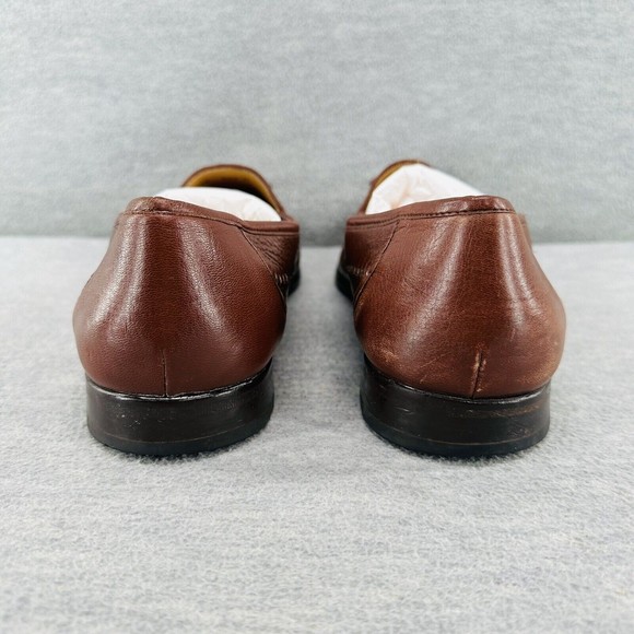 MEZLAN 34395 - Brown Leather Loafer Shoe Size 12M MADE IN SPAIN   B2 main image 7